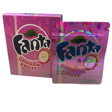 Load image into Gallery viewer, 50 Fanta Dragon Fruit 3.5 G Mylar Bags With 50 Carton Box