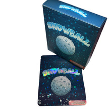 Load image into Gallery viewer, 50 Snowball 3.5 G Mylar Bags With 50 Carton Box.