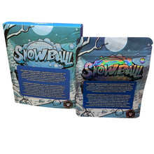 Load image into Gallery viewer, 50 Snowball 3.5 G Mylar Bags With 50 Carton Box
