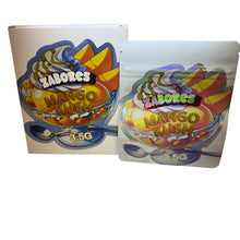 Load image into Gallery viewer, 50 Mango Kush Zabores 3.5 G Mylar Bags With 50 Carton Box.