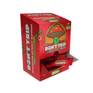 25 Packages of Don’t Trip Mushroom Gummies.