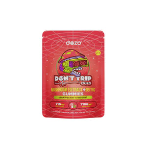 Don’t Trip Mushroom + Delta 9 Gummies | Strawberry Kiwi Dust 7100 MG