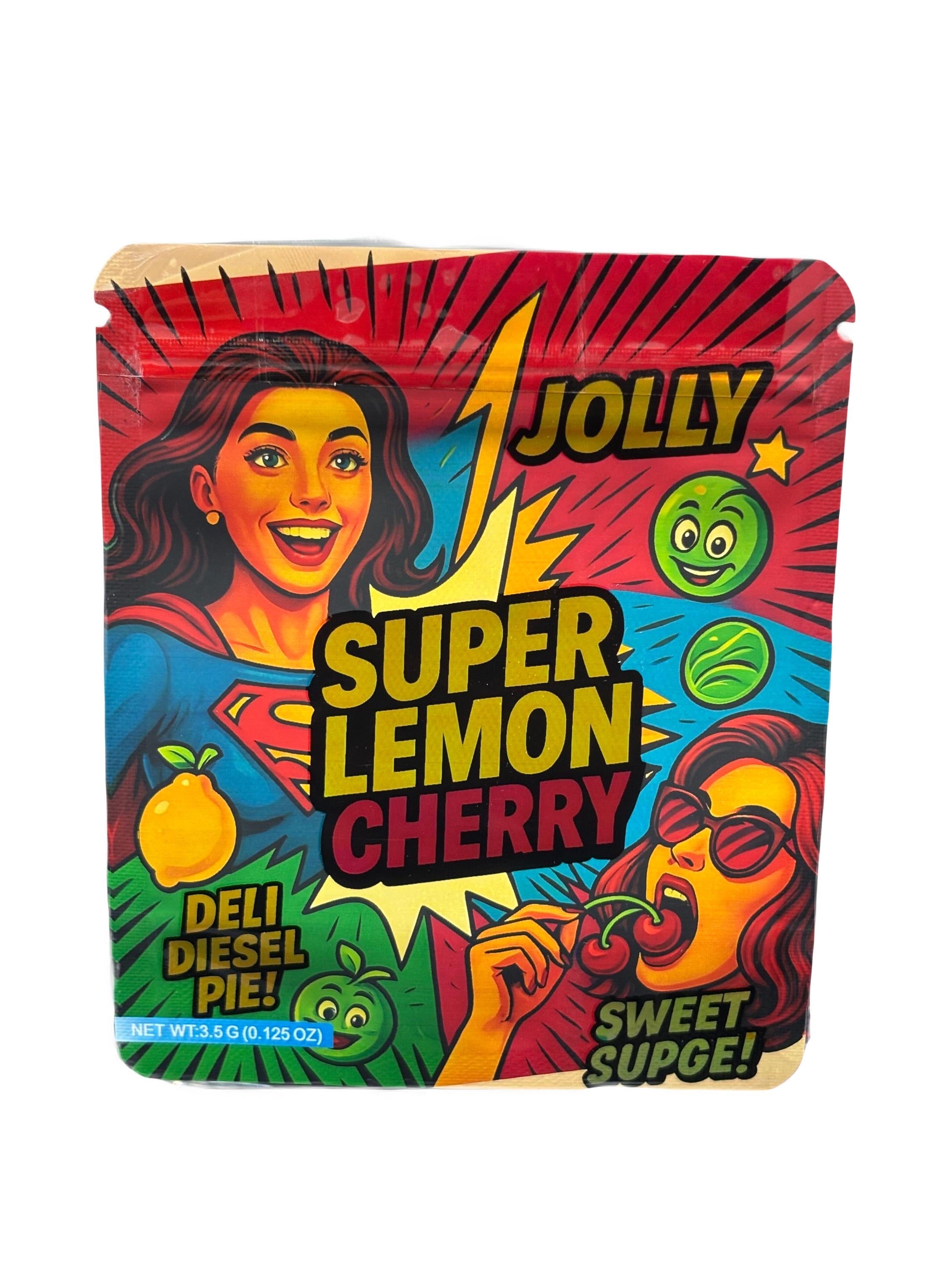 50 Super Lemon Cherry 3.5-gram empty Mylar bags