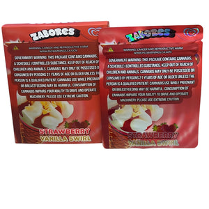 50 Cornetto Zabores 3.5 G Mylar Bags With 50 Carton Box