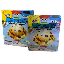 Load image into Gallery viewer, 50 Monster Marshmallow 3.5 G Mylar Bags With 50 Carton Box
