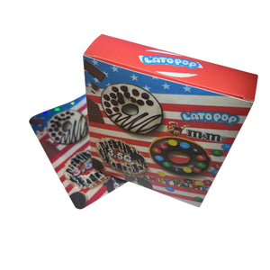 50 m&m Latopop 3.5 G Mylar Bags With 50 Carton Box