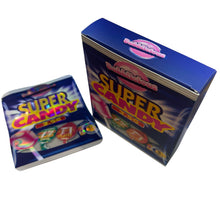 Load image into Gallery viewer, 50 Super Candy 3.5 G Mylar Bags With 50 Carton Box
