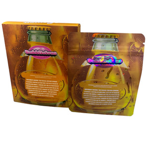 50 Lemon Fizz 3.5 G Mylar Bags With 50 Carton Box