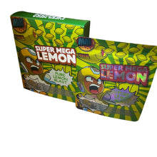 Load image into Gallery viewer, 50 Super Mega Lemon 3.5 G Mylar Bags With 50 Carton Box
