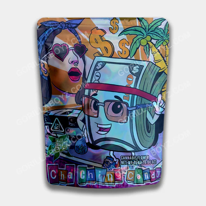 Cha Ching Candy Mylar Bag 16 Oz (1lb)