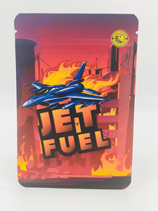 50 Jet Fuel  3.5 gram empty Mylar bags