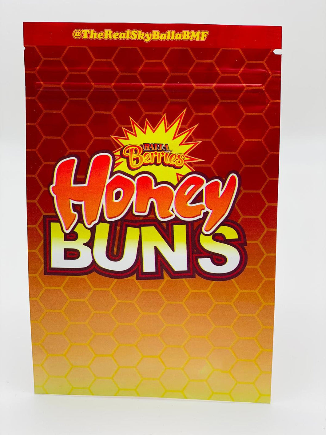 50 Honey Buns 3.5 gram empty Mylar bags