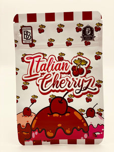 50 Pack Back Boyz Italian Cherryz 3.5 gram empty Mylar bags