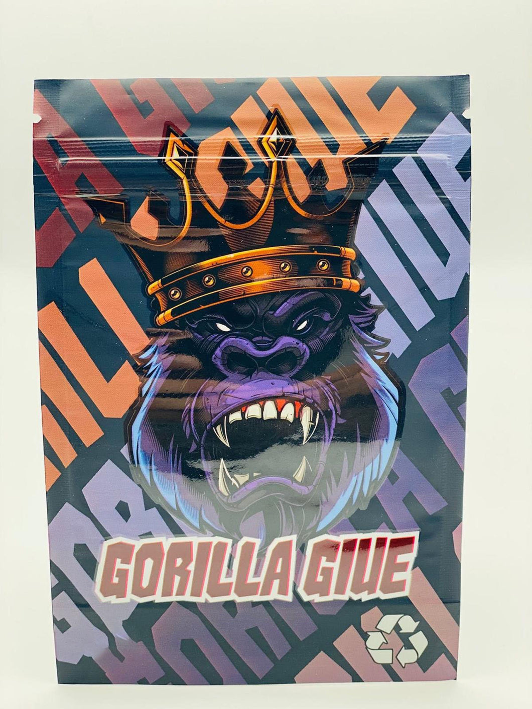 50 Gorilla Glue  3.5 gram empty Mylar bags
