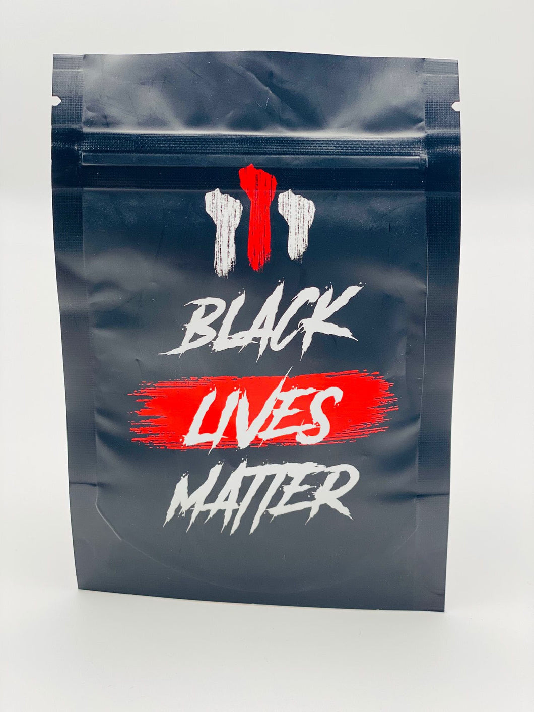 50 Black Lives Matter 3.5-gram empty Mylar bags