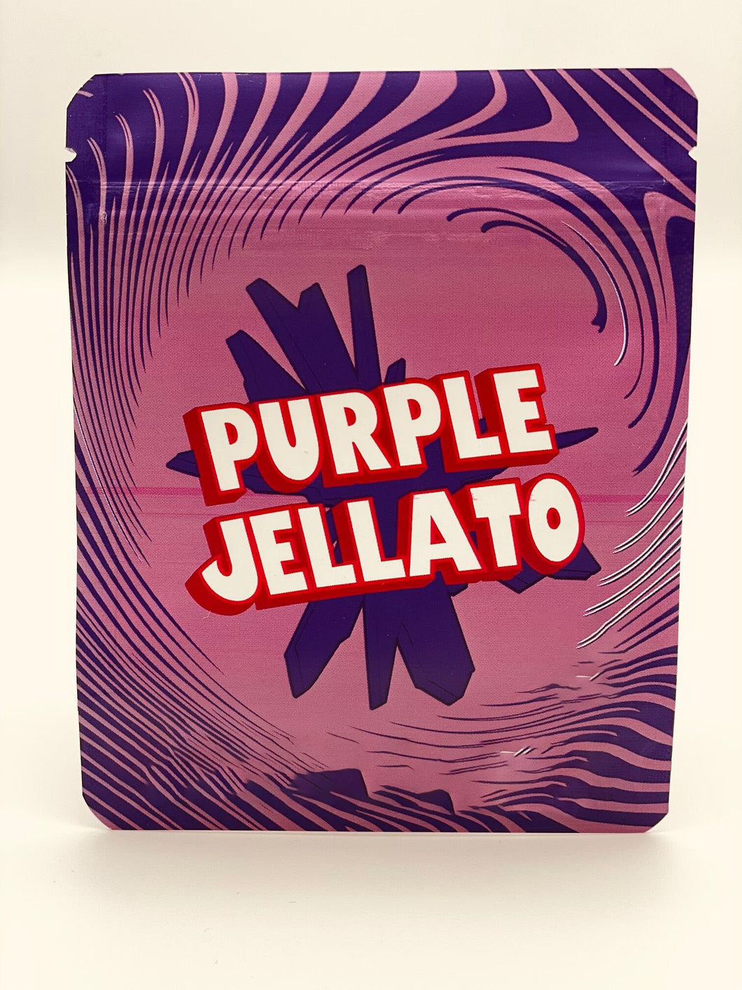 50 Purple Gellato 3.5 gram empty Mylar bags