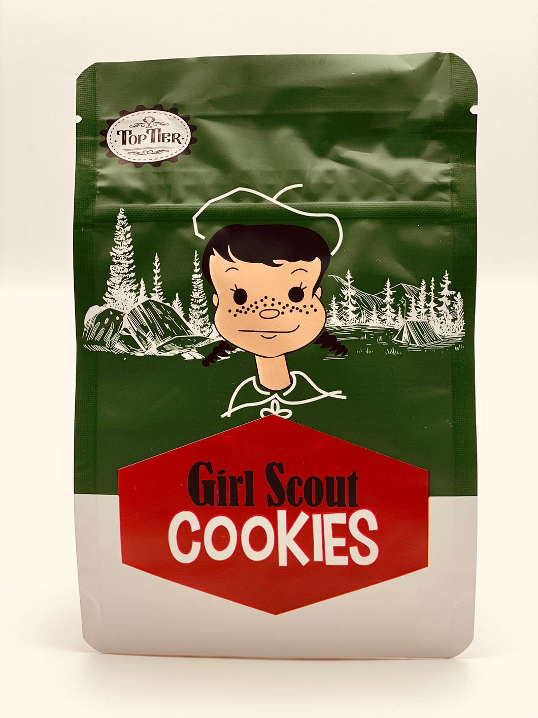 50 Girl Scout Cookies  3.5 gram empty Mylar bags