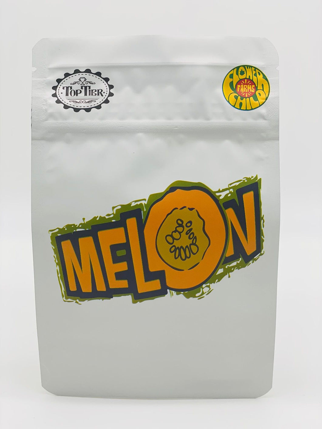 50 Melon  3.5 gram empty Mylar bags