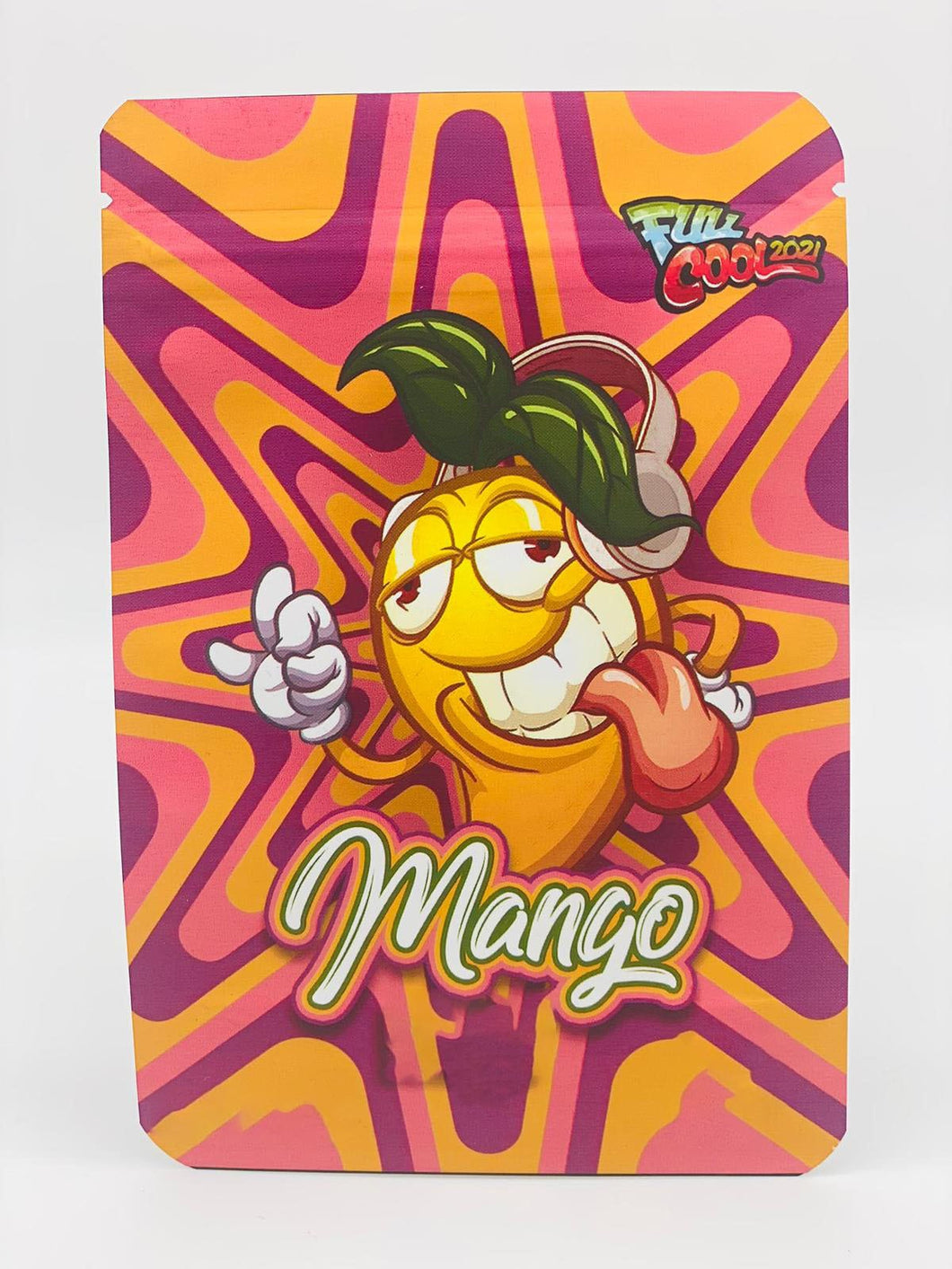 50 Mango 3.5 gram empty Mylar bags