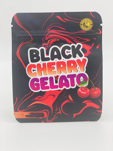 50 Black Cherry Gelato 3.5-gram empty Mylar bags