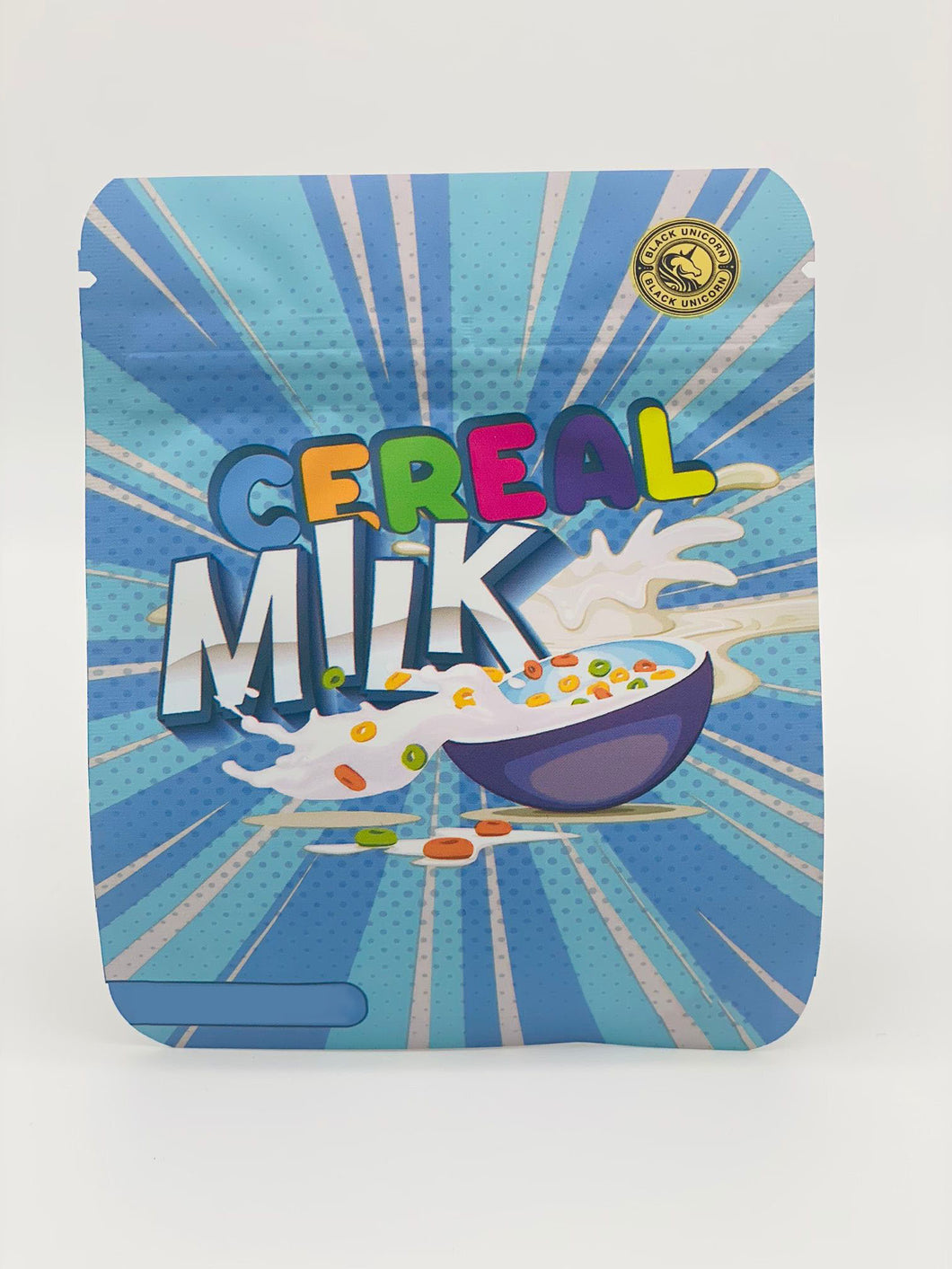 50 Cereal Milk 3.5-gram empty Mylar bags
