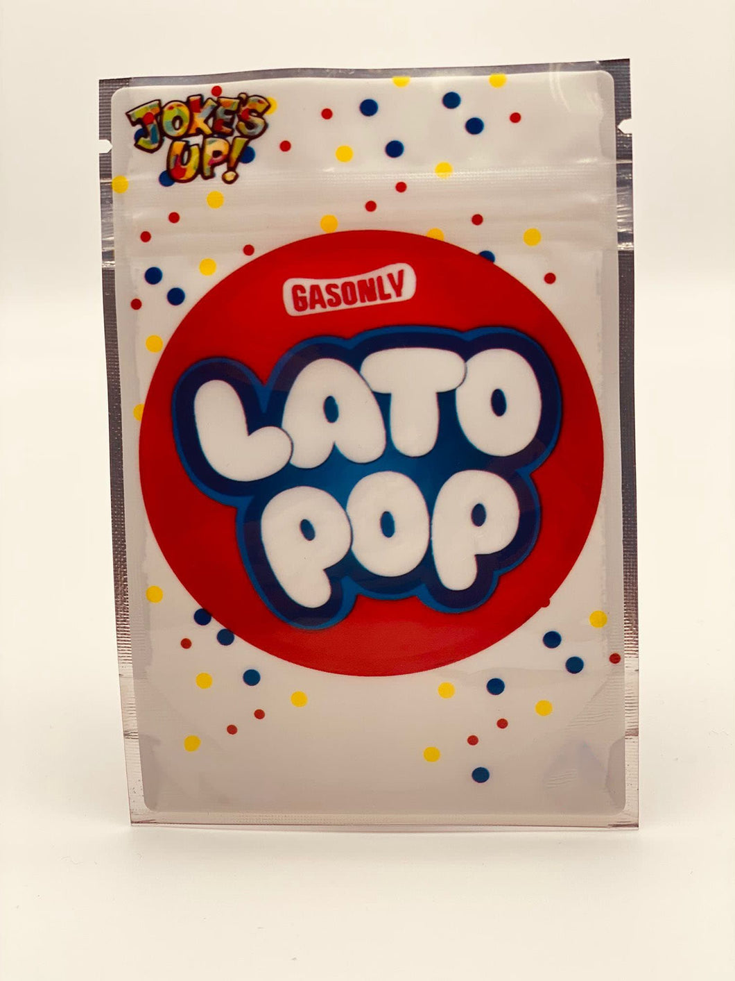 50 Lato Pop Gasonly 3.5 gram empty Mylar bags