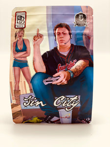50 Backpack Boy Jin City 3.5-gram empty Mylar bags