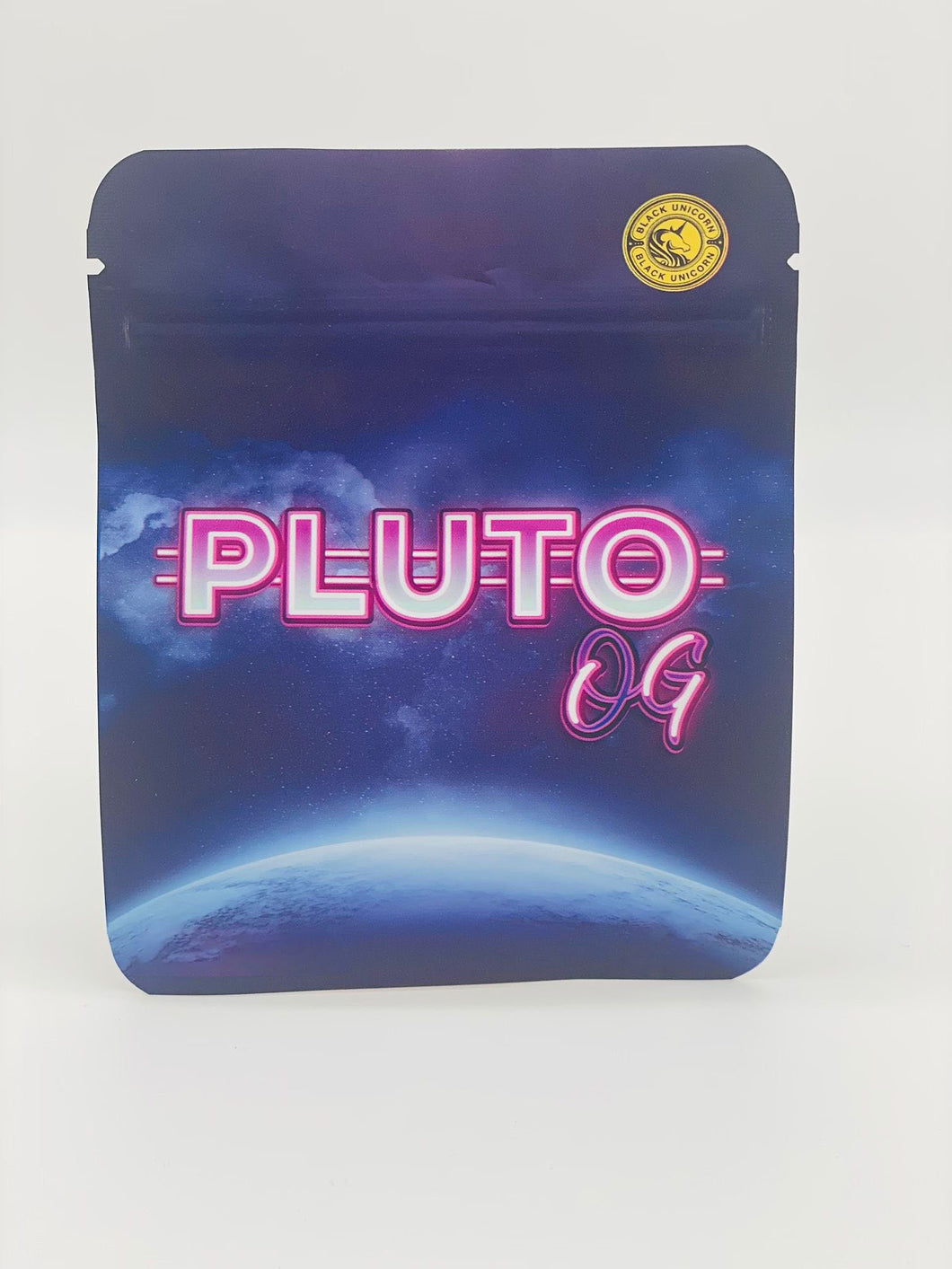 50 Pluto Og 3.5 gram empty Mylar bags