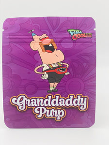 50 Granddaddy Purp  3.5 gram empty Mylar bags