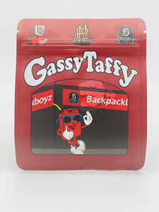 50 Gassy Taffy 3.5 gram empty Mylar bags