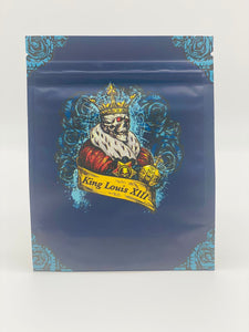 50 King Louis XIII  3.5 gram empty Mylar bags