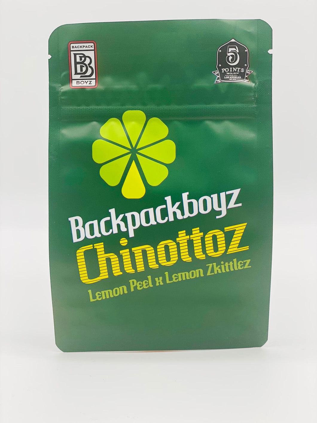 50 Chinottoz Lemon Peel 3.5 gram empty Mylar bags