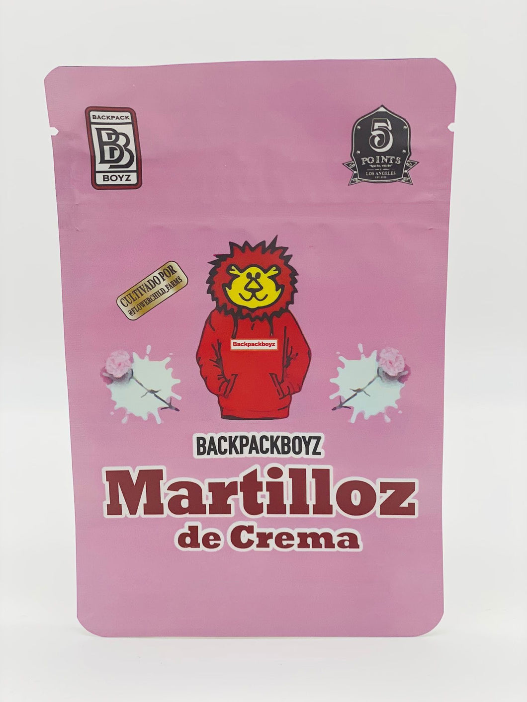 50 Martilloz De Crema 3.5 gram empty Mylar bags