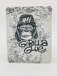 50 Gorilla Glue  3.5 gram empty Mylar bags