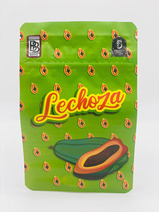 50 Lechoza 3.5 gram empty Mylar bags