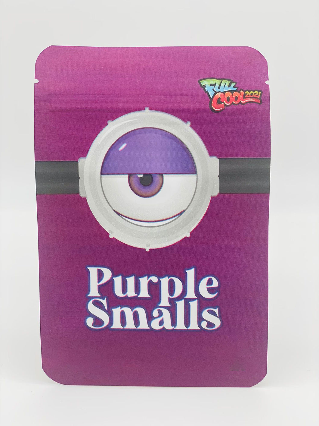 50 Purple Smalls 3.5 gram empty Mylar bags