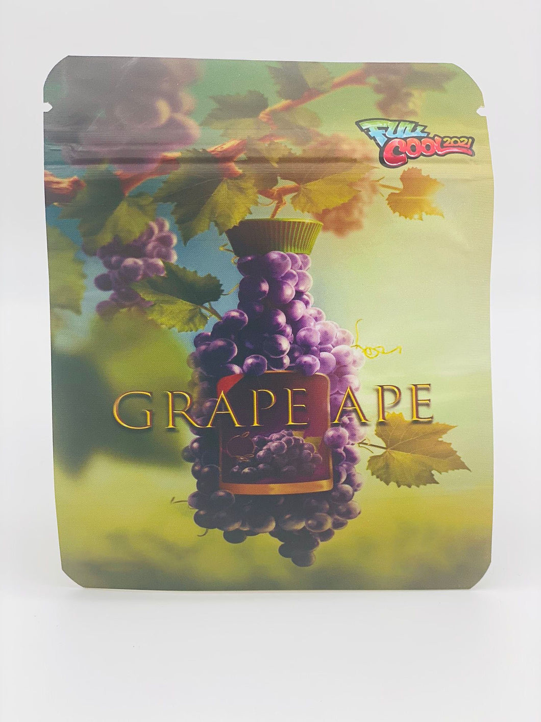 50 Grape Ape  3.5 gram empty Mylar bags