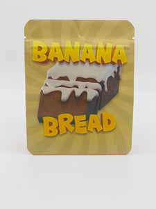 50 Banana Bread 3.5-gram empty Mylar bags
