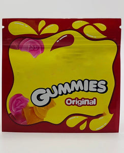 50 Gummies Original 3.5-gram Empty Mylar bags