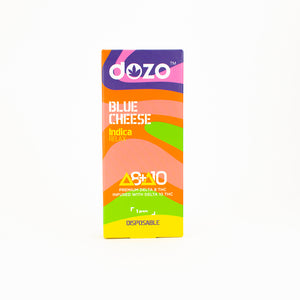Delta 8 + Delta 10, Blue Cheese Disposables Tag: Indica