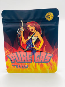 50 Pure Gas 3.5-gram empty Mylar bags