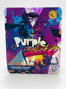 50 Purple Gelato 3.5-gram Empty Mylar bags