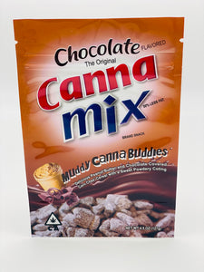 50 Chocolate Canna Mix 3.5-gram empty Mylar bags
