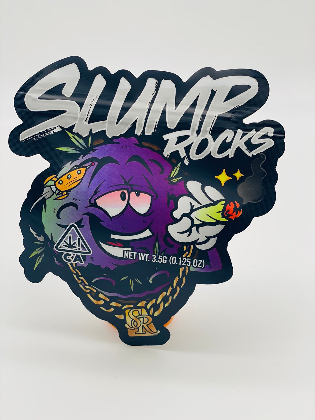 50 Slump Rocks 3.5-gram Empty Mylar bags