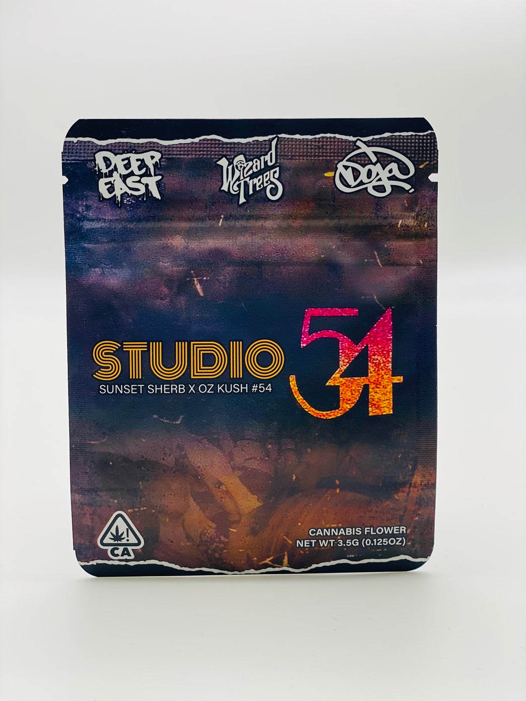 50 Studio 54  3.5-gram empty Mylar bags