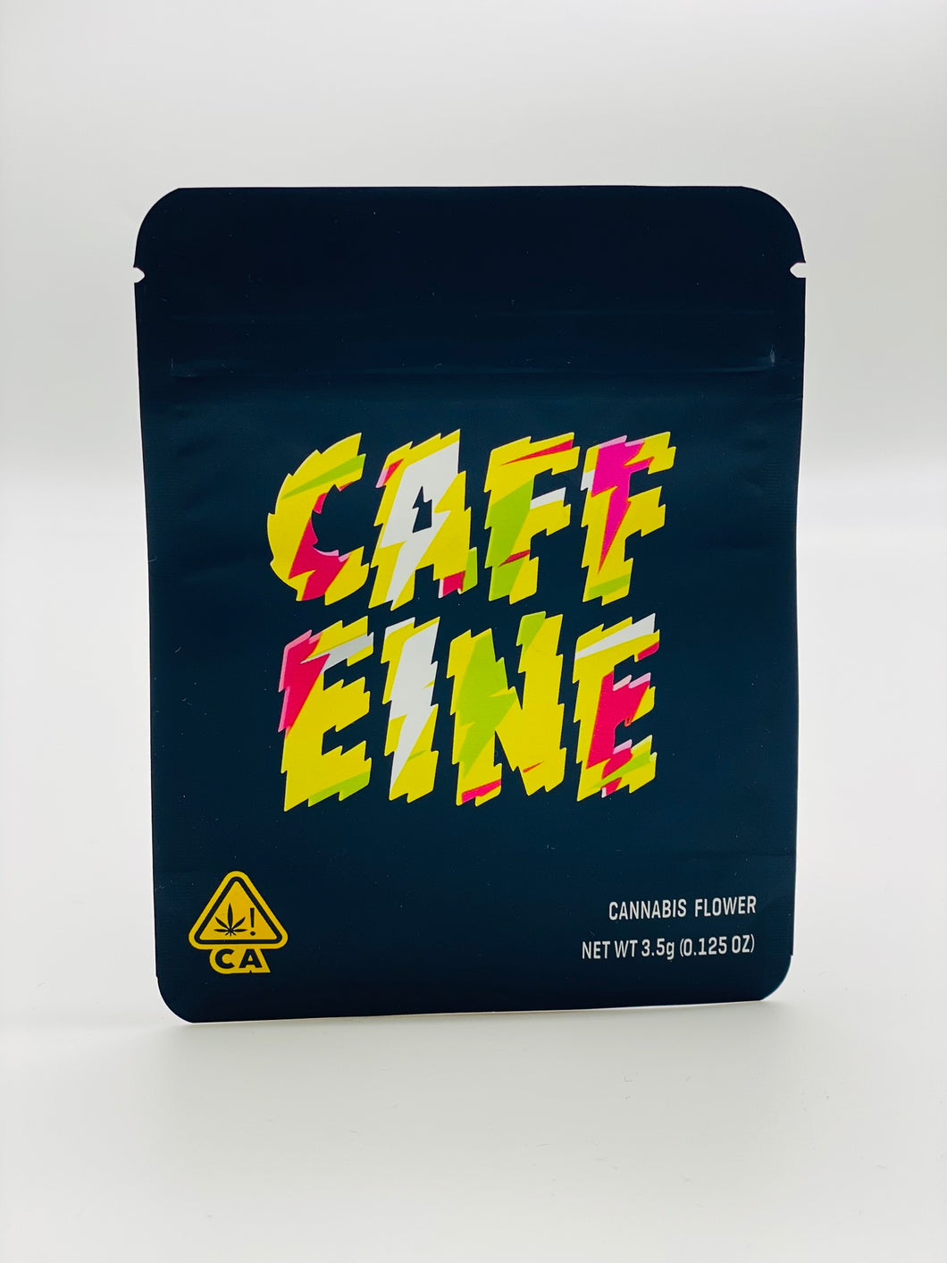 50 Caff Eine 3.5-gram empty Mylar bags