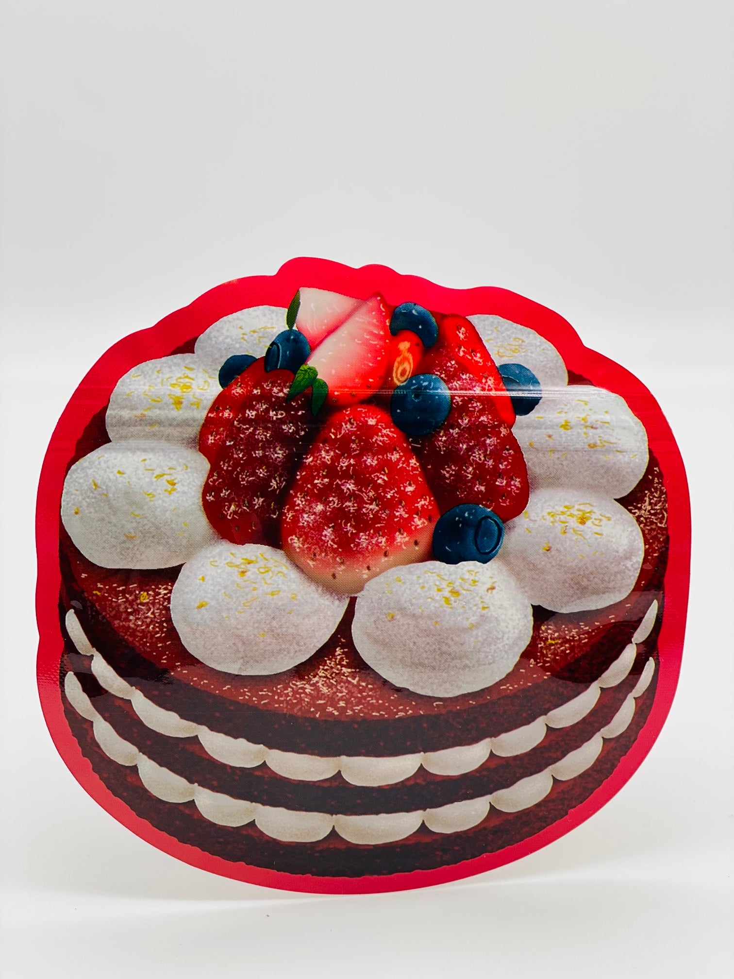 50 Cake 3.5-gram empty Cut Mylar bags.