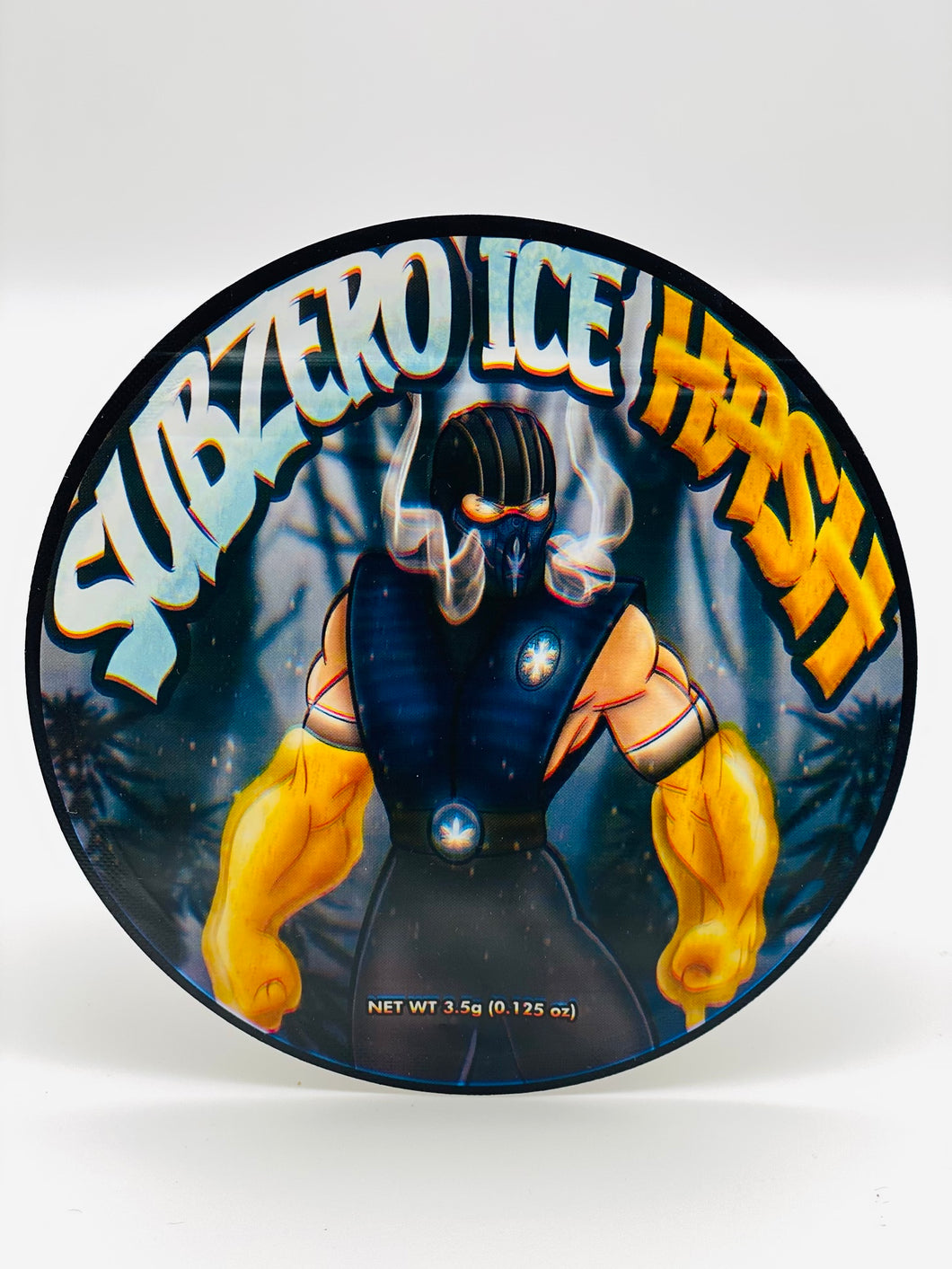 50 Subzero Ice Hash 3.5-gram empty Mylar bags