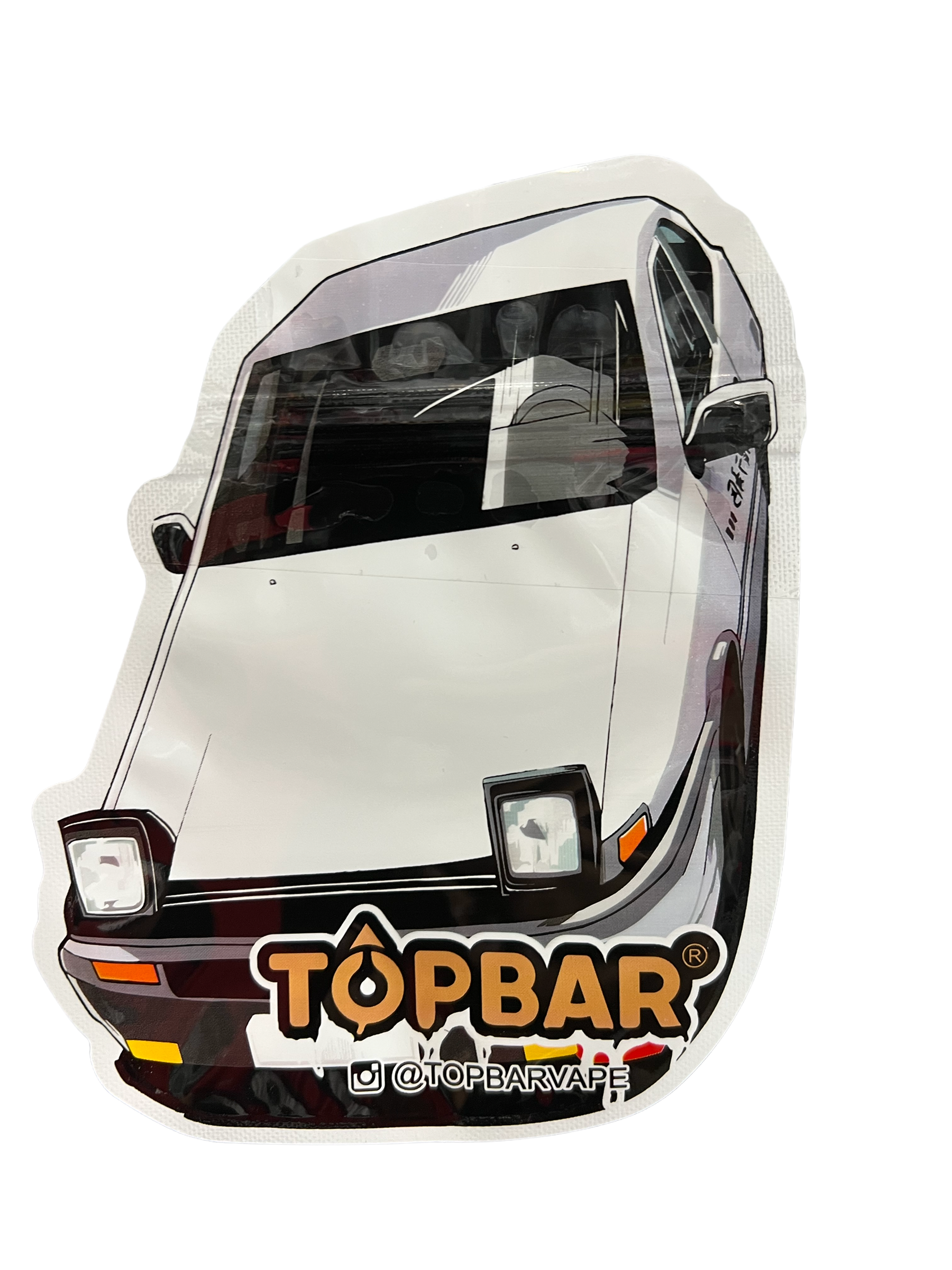 50 Topbar 3.5-gram empty Mylar bags