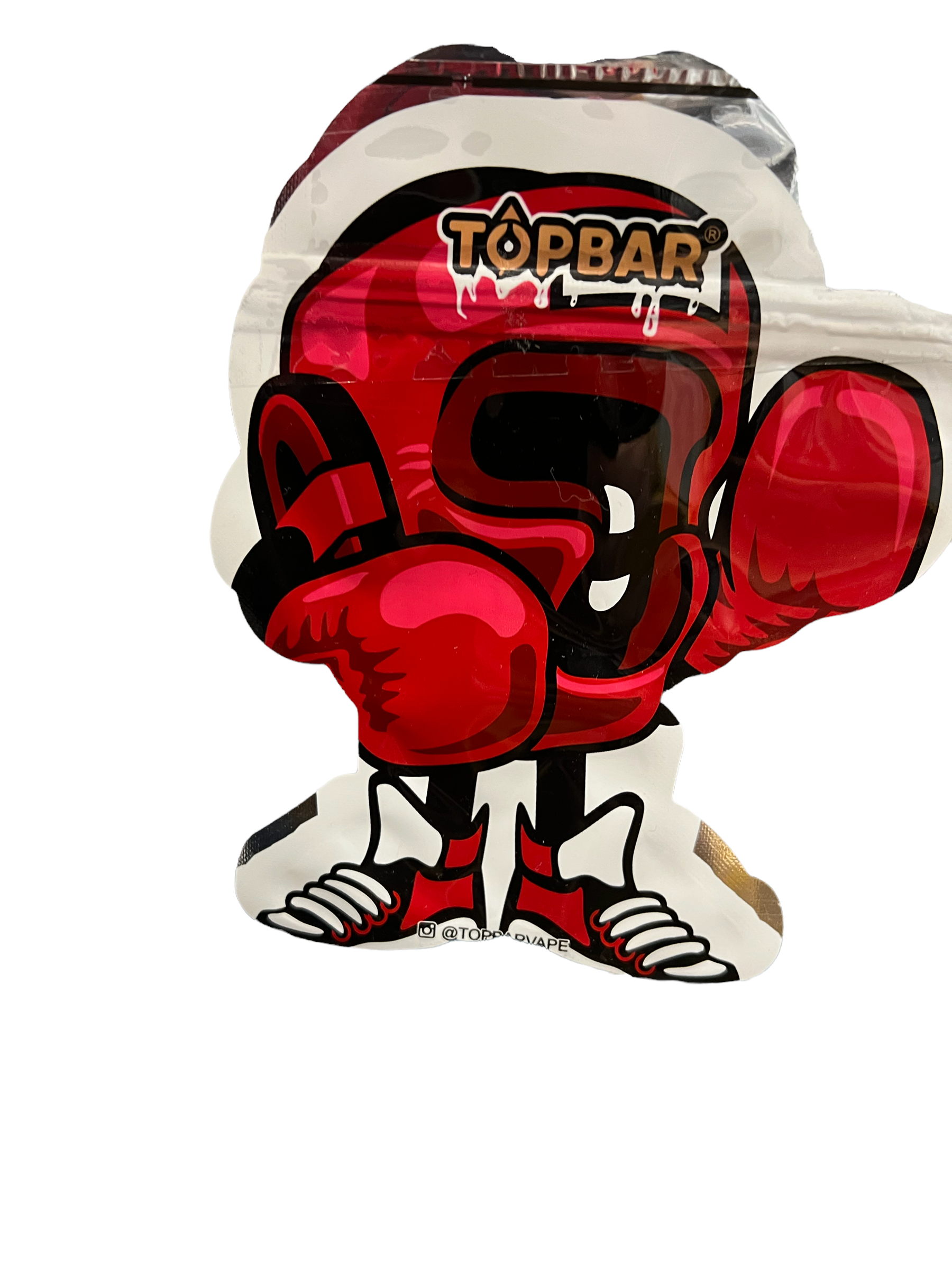 50 Topbar 3.5-gram empty Mylar bags